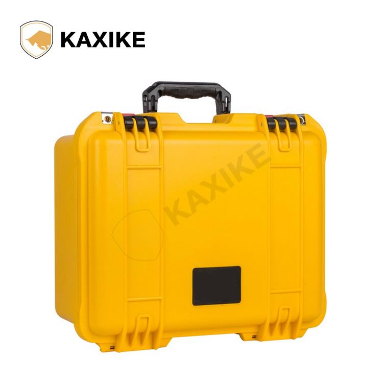 PP hard plastic injection molded tool cases with foam