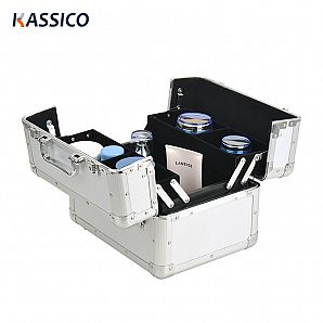 Aluminum Makeup Beauty Case with Tray