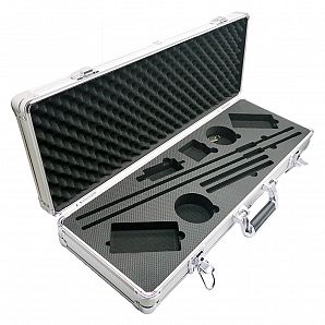 Travel Carrying Luggage Case Silvery Vanity Aluminum Boxes