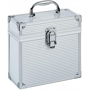 Aluminum Frame Empty Storage Case for Record/CD/Disc