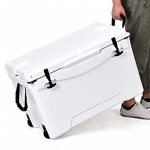75QT Large Rotomolding Cooler Box With Wheels